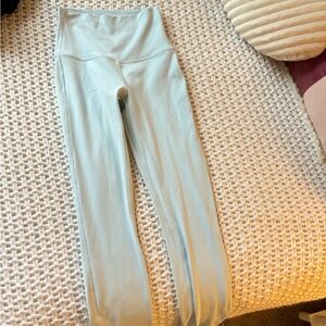 blue lululemon leggings